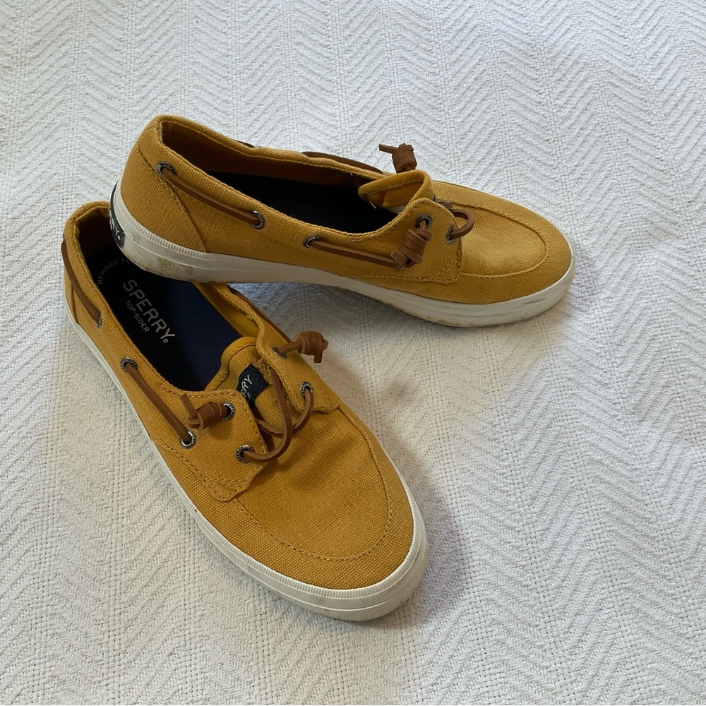Sperry Top-Sider Golden Yellow size 7
